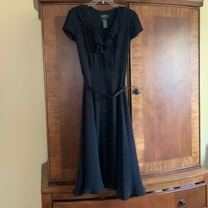 Ralph Lauren silk midi dress